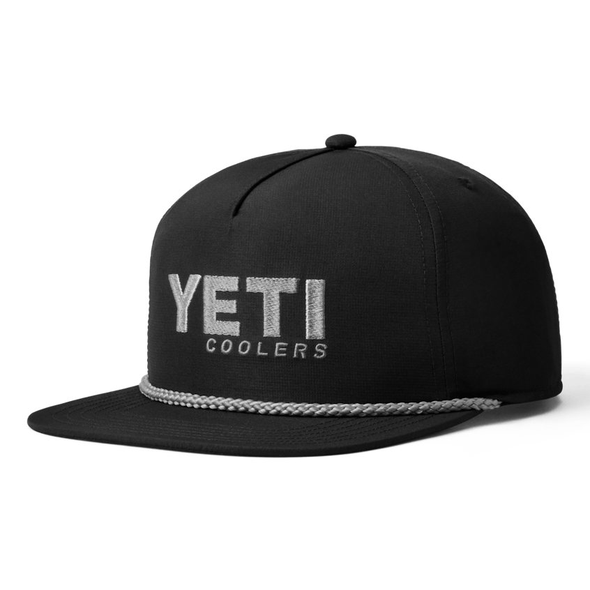 YETI Coolers Mid Pro Flat Brim Rope Hat