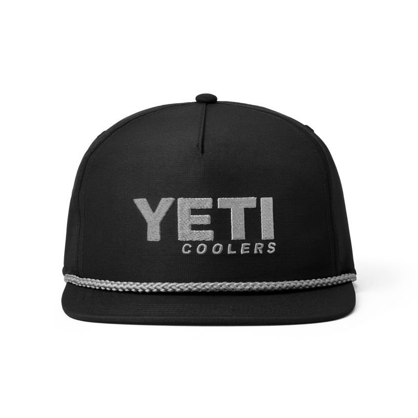 YETI Coolers Mid Pro Flat Brim Rope Hat