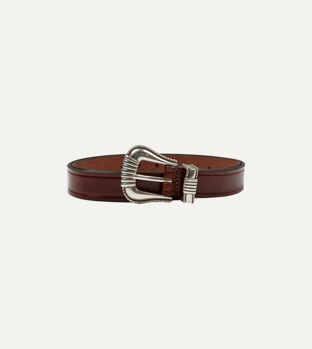 Monitaly Extended 1" Oakbark Leather Belt