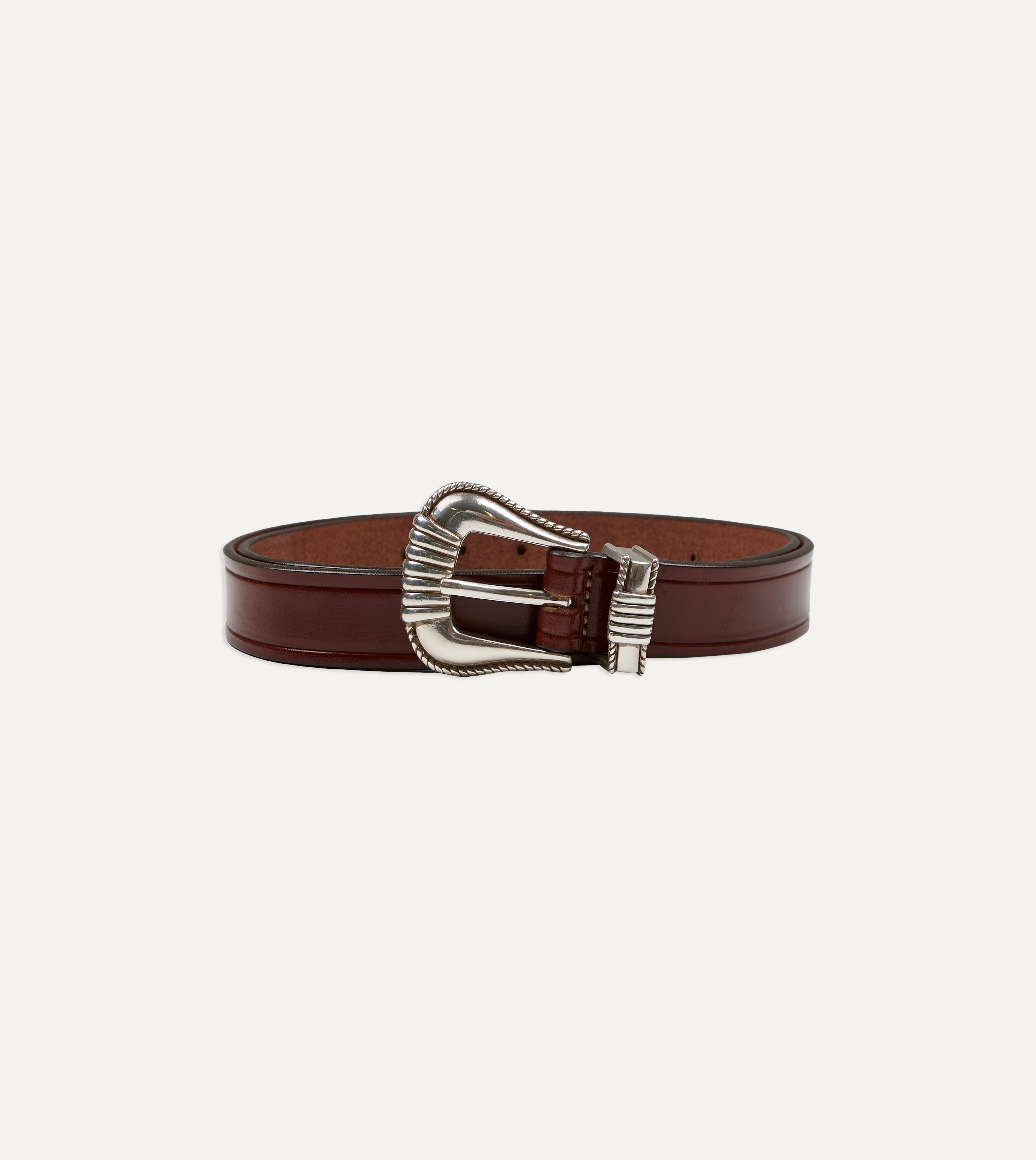 Monitaly Extended 1" Oakbark Leather Belt