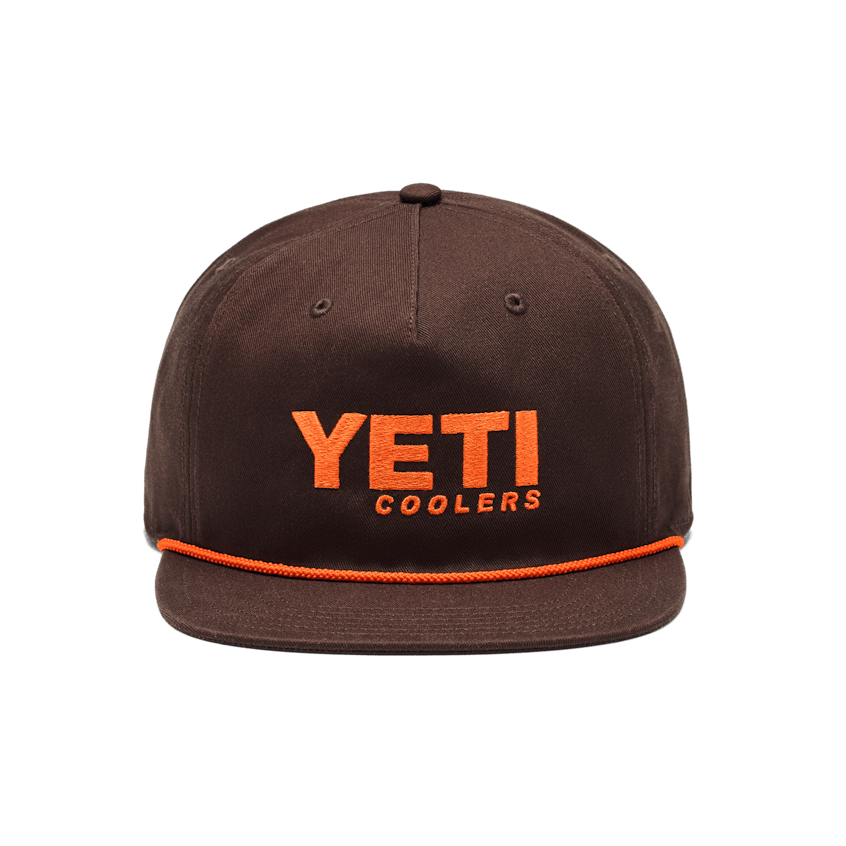 YETI Coolers Mid Pro Flat Brim Rope Hat
