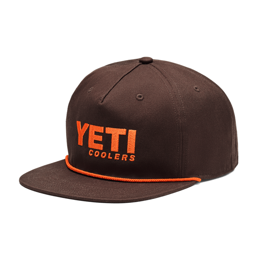 YETI Coolers Mid Pro Flat Brim Rope Hat
