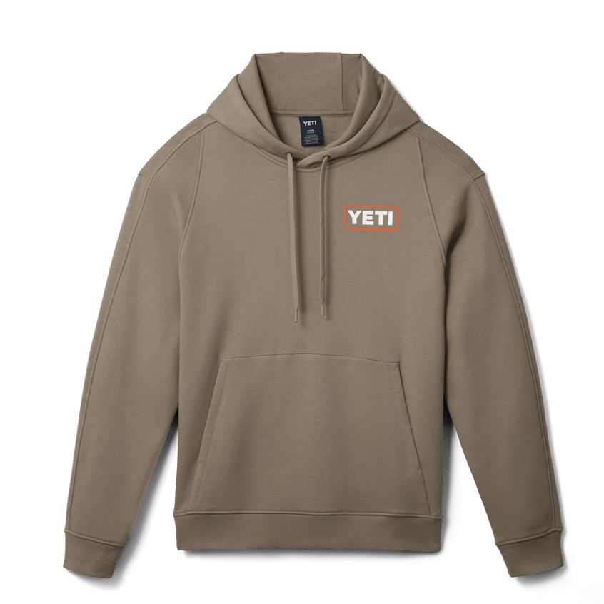 YETIÂ® Wetlands Logo Badge Fleece Hoodie