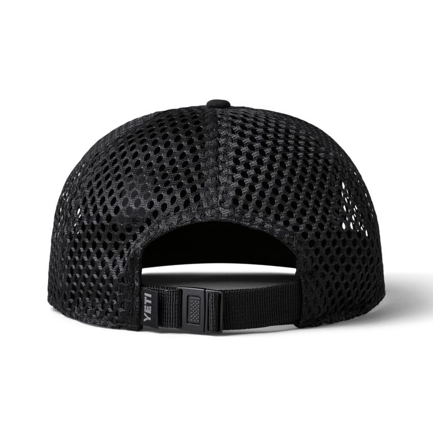 YETI Logo Performance Flat Brim Hat