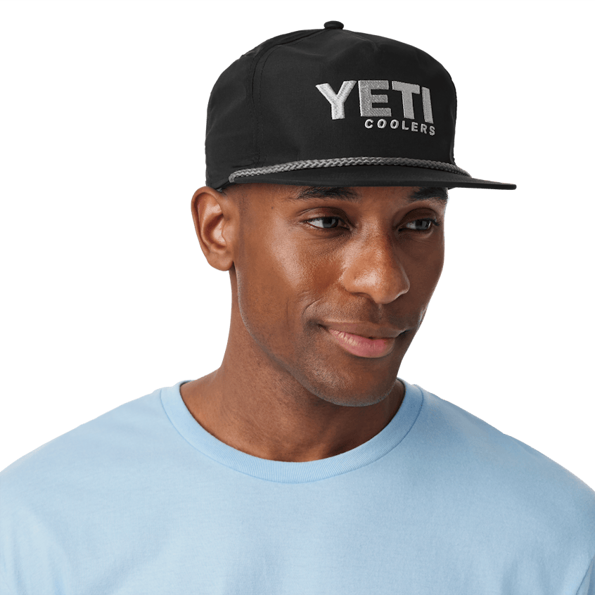 YETI Coolers Mid Pro Flat Brim Rope Hat