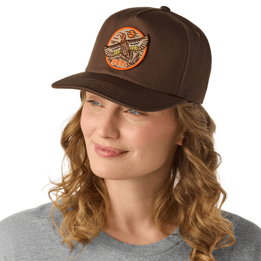 YETIÂ® Built for the Wild Duck Flat Brim Hat