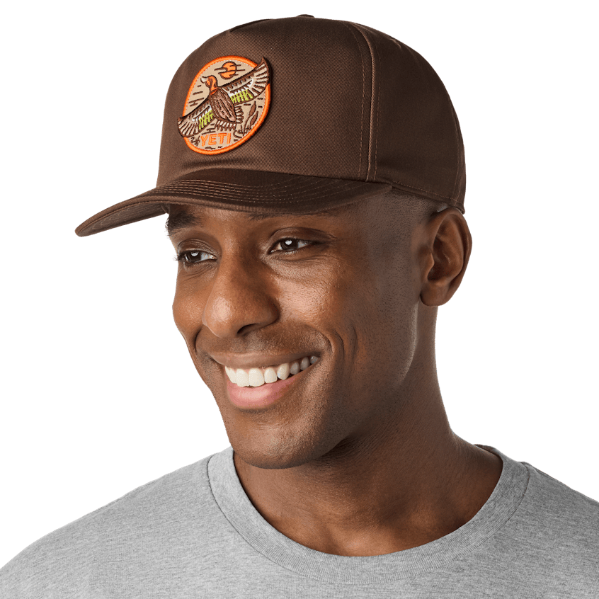 YETIÂ® Built for the Wild Duck Flat Brim Hat