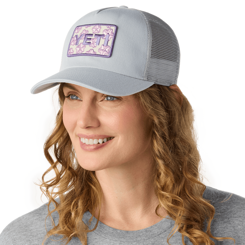 YETIÂ® Badge Cherry Blossom Trucker Hat