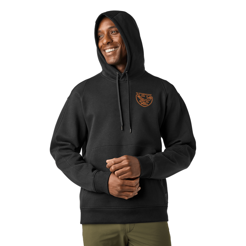 YETIÂ® Eagle Badge Fleece Hoodie