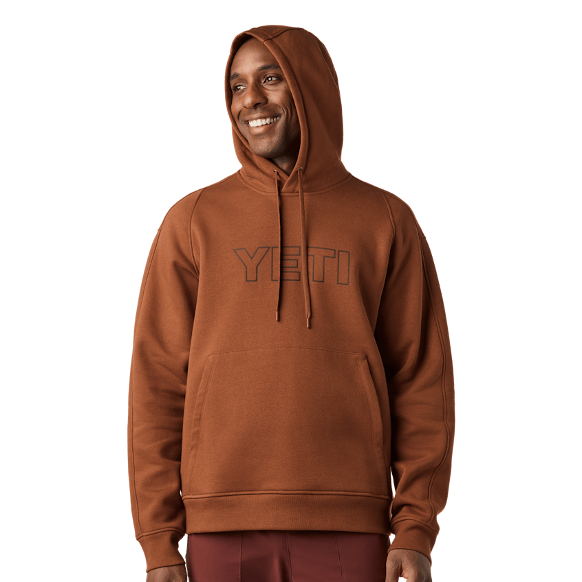 YETIÂ® Logo Built for the Wild Fleece Hoodie