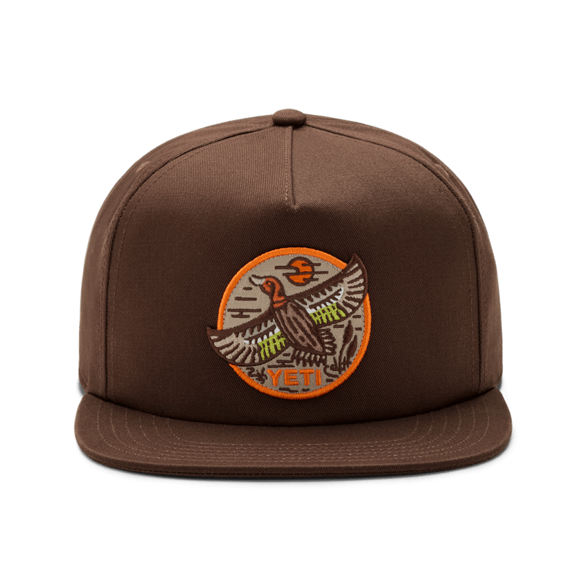 YETIÂ® Built for the Wild Duck Flat Brim Hat