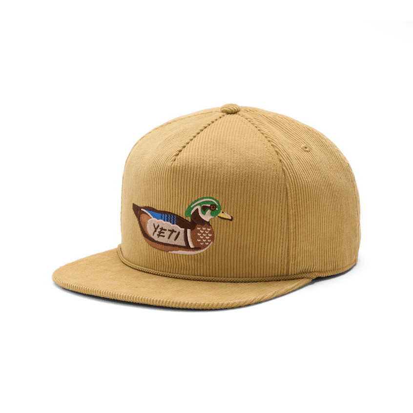 YETIÂ® Duck Corduroy Flat Brim Hat