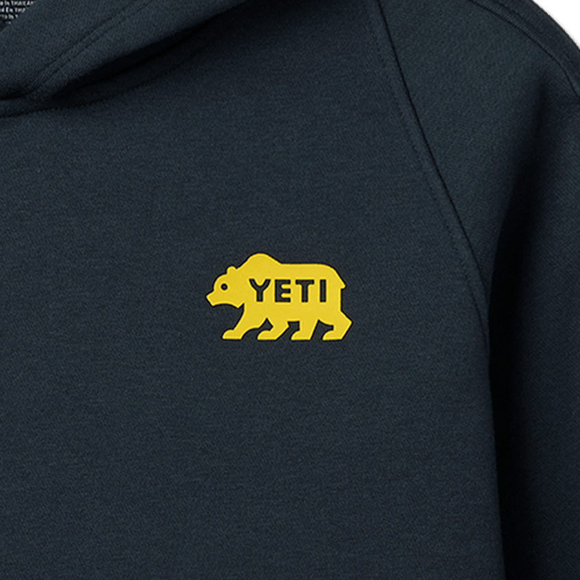 YETIÂ® Bear Badge Kids' Fleece Hoodie