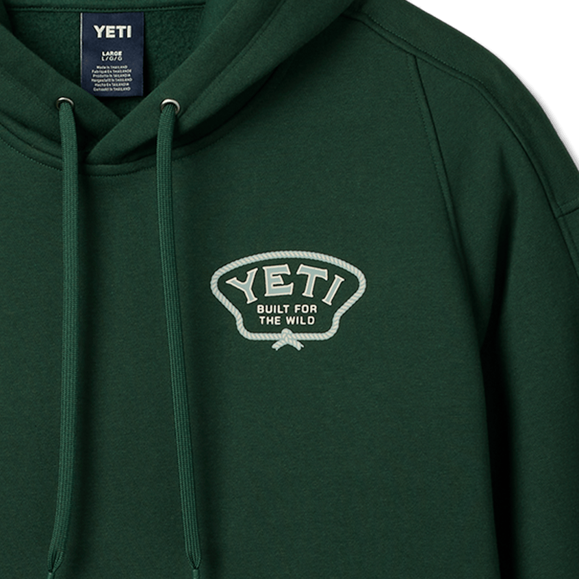 YETIÂ® Heritage Badge Fleece Hoodie