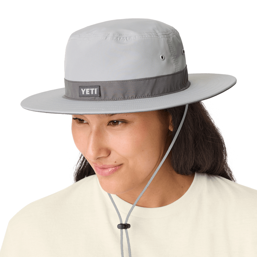 YETIÂ® Logo Solid Gray Boonie Hat